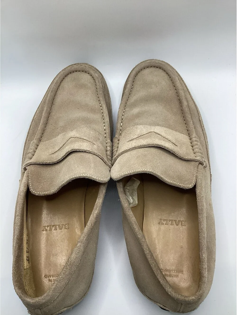 Bally badgley suede